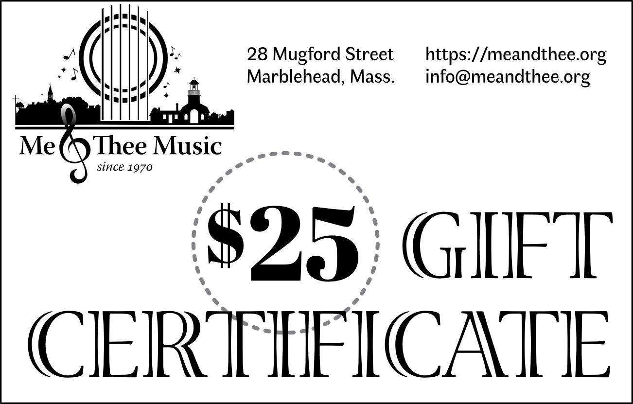 $25 gift certificate